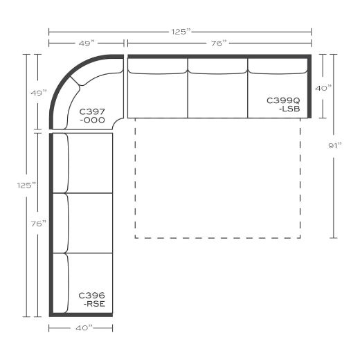 Picture of Masquerade Sectional